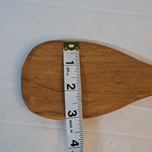 Vintage 1970's Hand Carved Wooden African Serving Utensils Giraffe Handles - Picture 12 of 12